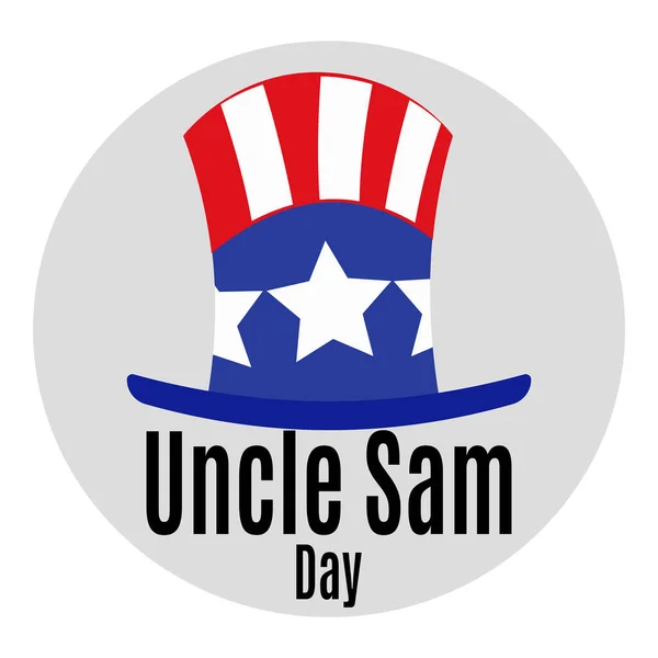 Uncle Sam Day Idee Für Ein Poster Oder Banner Mit — Stockvektor