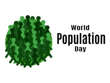 Dünya Nüfus Günü, poster, afiş, el ilanı veya kartpostal çizimi fikri