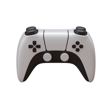 Oyun denetleyicisinin 3d oluşturma ögesi, siyah cuma teması için uygun.