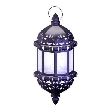 İslami Fener 3D Görüntüleme