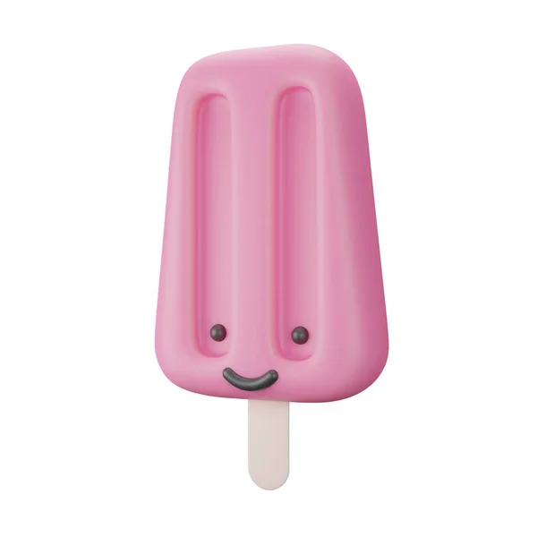 Kawaii Fruit Face Popsicle Squishy