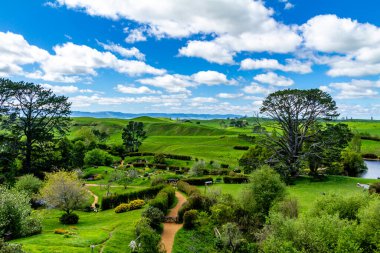 Film setinden Hobbiton 'a doğru yürürken görülecek ve bakılacak çok şey var. Matamata, Waikato, Yeni Zelanda