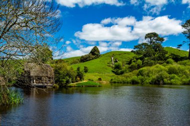 Film setinden Hobbiton 'a doğru yürürken görülecek ve bakılacak çok şey var. Matamata, Waikato, Yeni Zelanda