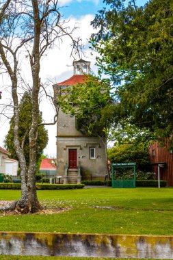 Firth kulesi ve müze arazide. Matamata, Waikato, Yeni Zelanda