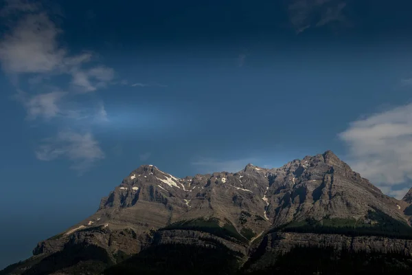 Vistas Monte Murchison Mistaya Valley Saskatchewan Crossing Banff National Park — Fotografia de Stock