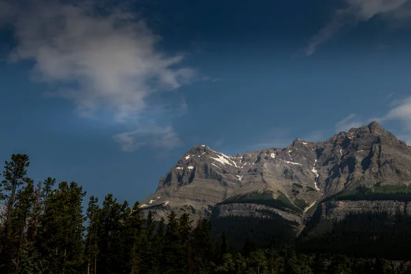 Vistas Del Monte Murchison Valle Mistaya Desde Saskatchewan Crossing Banff —  Fotos de Stock