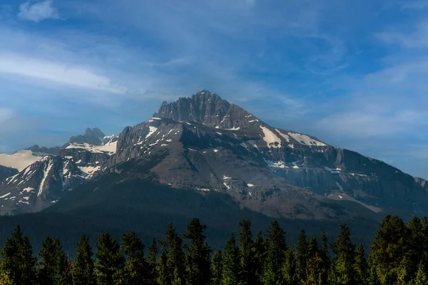 Blick Auf Den Mount Murchison Und Das Mistaya Valley Vom — Stockfoto