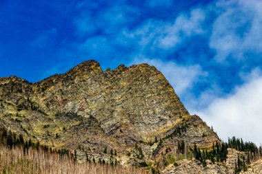 Uyuyan Şef Dağları Waterton Gölü Gölleri Ulusal Parkı Alberta Kanada