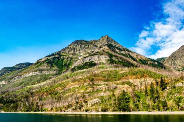 Vimy Zirvesi Waterton Gölü Gölleri Ulusal Park Alberta Kanada