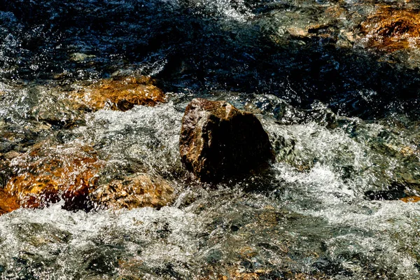 Finn Creek Running Kicking Horse River Yoho National Park British — Stok fotoğraf