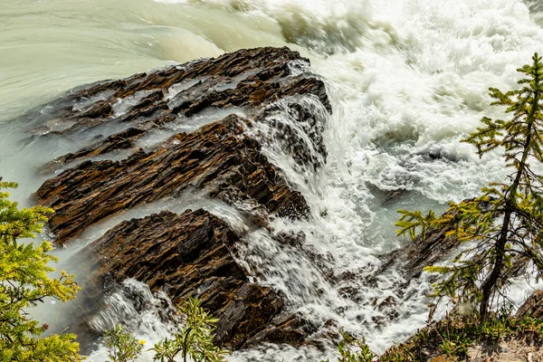 Turbulant Kicking Horse River Yoho National Park British Columbia Canada — Φωτογραφία Αρχείου