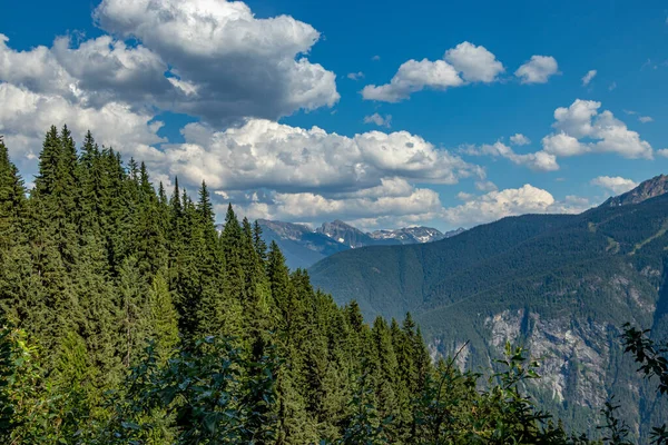Drive Meadows Sky Pkwy National Park British Columbia Canada — Stok Foto