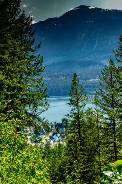 Views Nels Nelson Mount Revelstoke National Park British Columbia Canada — Stok Foto
