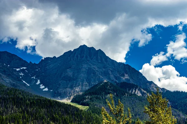 Gunung Vaux Atas Lembah Taman Nasional Yoho British Columbia Canada — Stok Foto