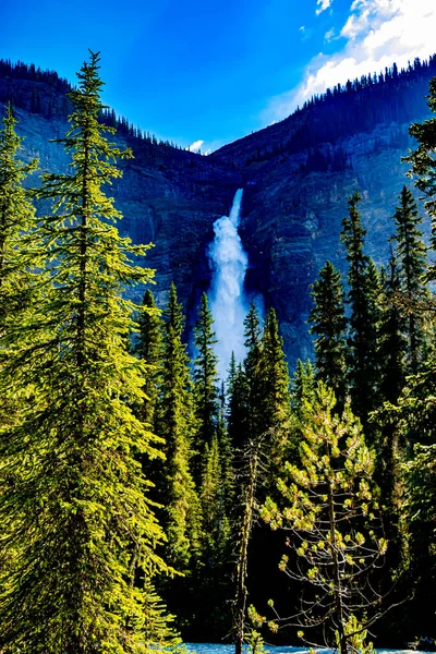 Takakkaw Falls Yoho National Park British Columbia Canada — Foto de Stock