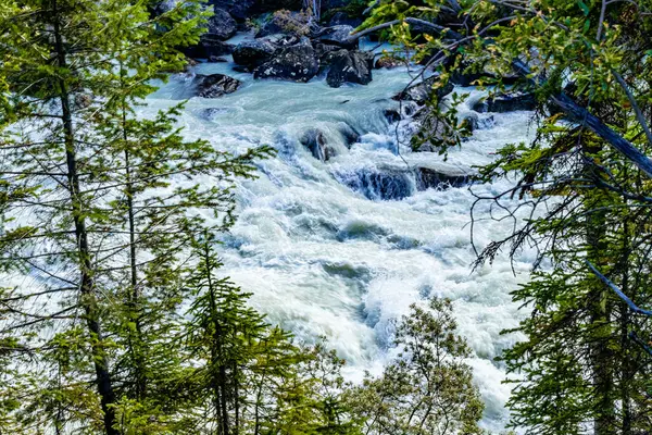 Thundering Yoho River Yoho National Park British Columbia Canada — Foto Stock
