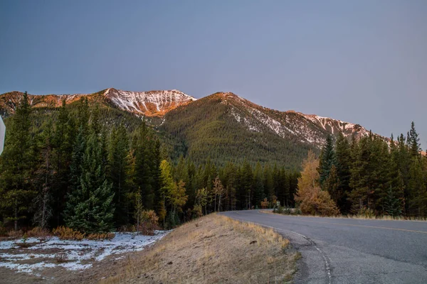 Views Roadside Mountain Drive Park Peter Lougheed Provincial Park — Fotografia de Stock