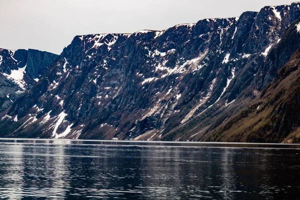 Western Brooke Pond Gros Morne National Park Newfoundland Canada — Stock Photo, Image