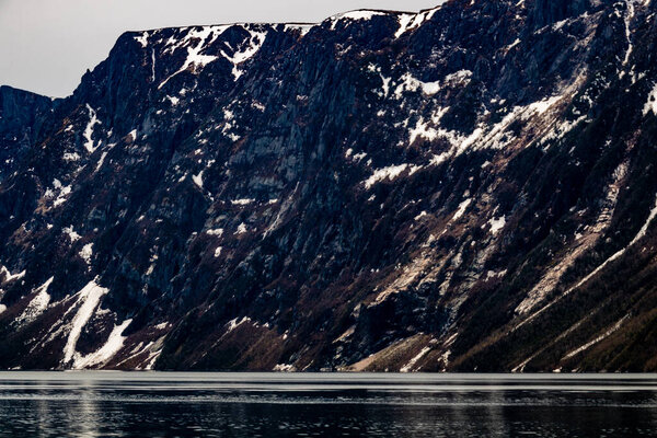 Western Brooke Pond, Национальный парк Грос-Морн, Ньюфаундленд, Канада