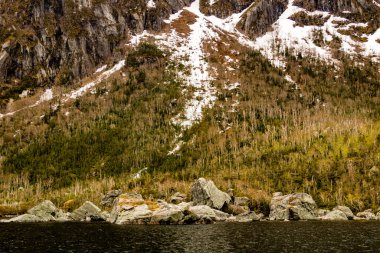 Western Brook Gölü. Gros Morne Ulusal Parkı, Newfoundland, Kanada
