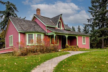 Provincial Historic Stite the Stephenson house in Alberta Canada