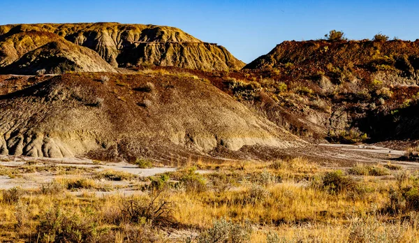 Drive Dinosaur Provincial Park Alberta Canada —  Fotos de Stock