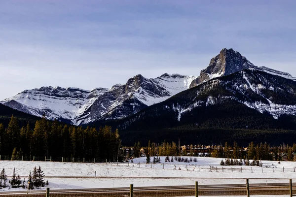 Rockie Mountains Canmore Alberta Canadá — Fotografia de Stock