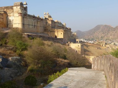 Amber Kalesi 'nin güzel manzarası