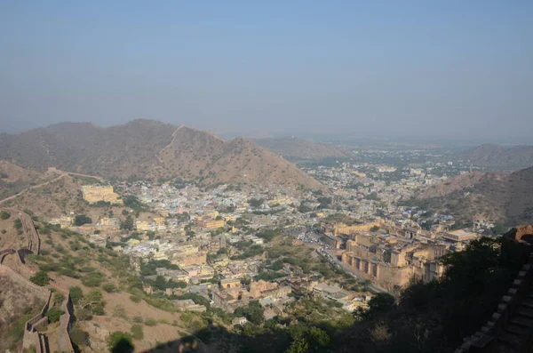 Amber Fort Panoramic View Jaigarh — Stockfoto