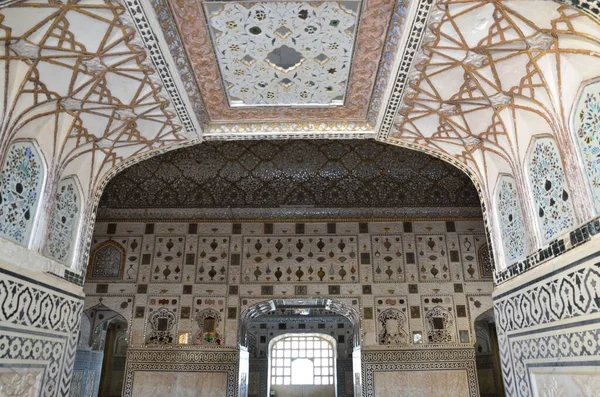 Beautiful Design Sheesh Mahal — Stock Photo, Image