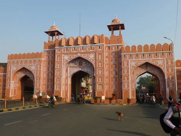 Sanganeri Brána Jaipur Rajasthan — Stock fotografie