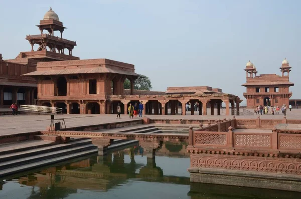 Panch Mahal Palácio Dentro Fatehpur Sikri — Fotografia de Stock