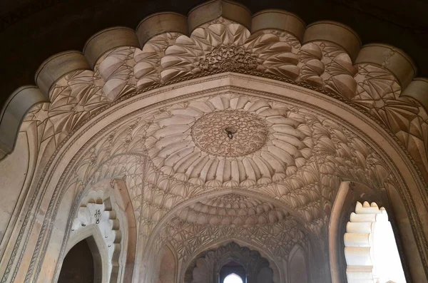 Beautiful Ceiling Safdarjung Tomb — стокове фото