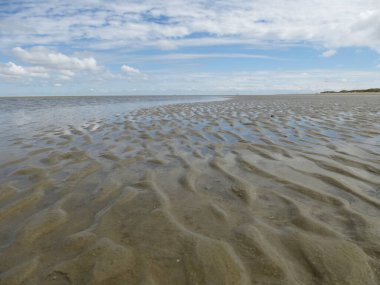 Wonderful beach on Borkum island