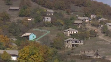 Avrupa köyündeki eski evler