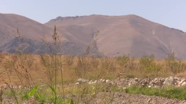 亚美尼亚的高高加索山脉 — 图库视频影像