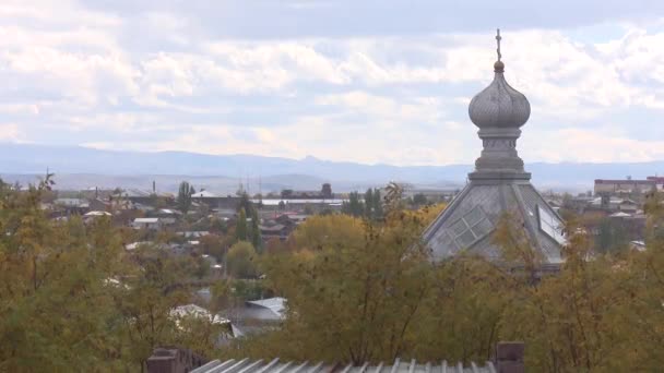 Igreja Antiga Cidade Armênia Gyumri — Vídeo de Stock