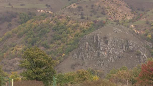 Hoge Kaukasische Bergen Armenië — Stockvideo