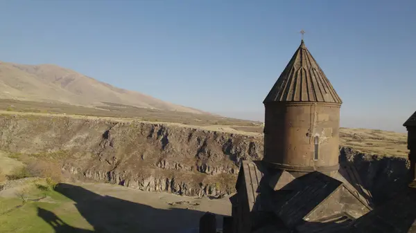 Ermenistan Daki Saghmosavank Antik Hıristiyan Kilisesi — Stok fotoğraf