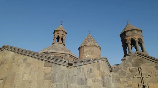 Saghmosavank Antigua Iglesia Cristiana Armenia —  Fotos de Stock