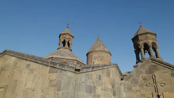 Saghmosavank Antigua Iglesia Cristiana Armenia —  Fotos de Stock