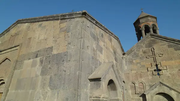 Saghmosavank Starověký Křesťanský Kostel Arménii — Stock fotografie