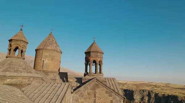 Saghmosavank Gereja Kristen Kuno Armenia — Stok Foto