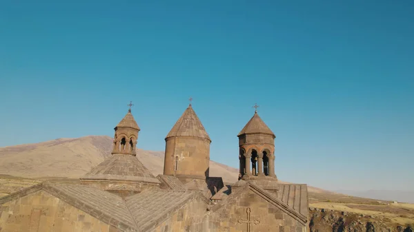 Saghmosavank Gereja Kristen Kuno Armenia — Stok Foto