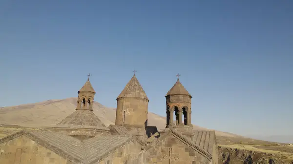 Die Saghmosavank Die Alte Christliche Kirche Armenien — Stockfoto