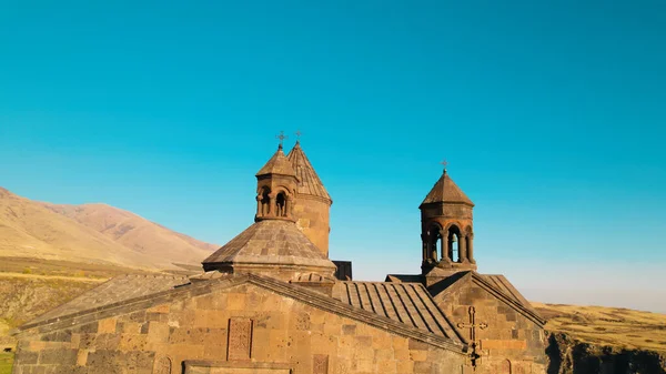Saghmosavank Gereja Kristen Kuno Armenia — Stok Foto