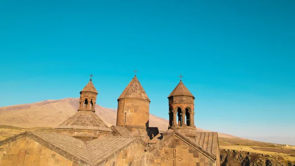 Saghmosavank Gereja Kristen Kuno Armenia — Stok Foto