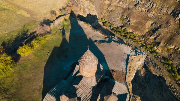 Saghmosavank Den Forntida Kristna Kyrkan Armenien — Stockfoto