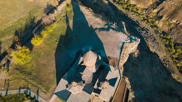 Saghmosavank Antigua Iglesia Cristiana Armenia —  Fotos de Stock