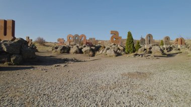 Antik Ermeni Alfabesi Anıtı